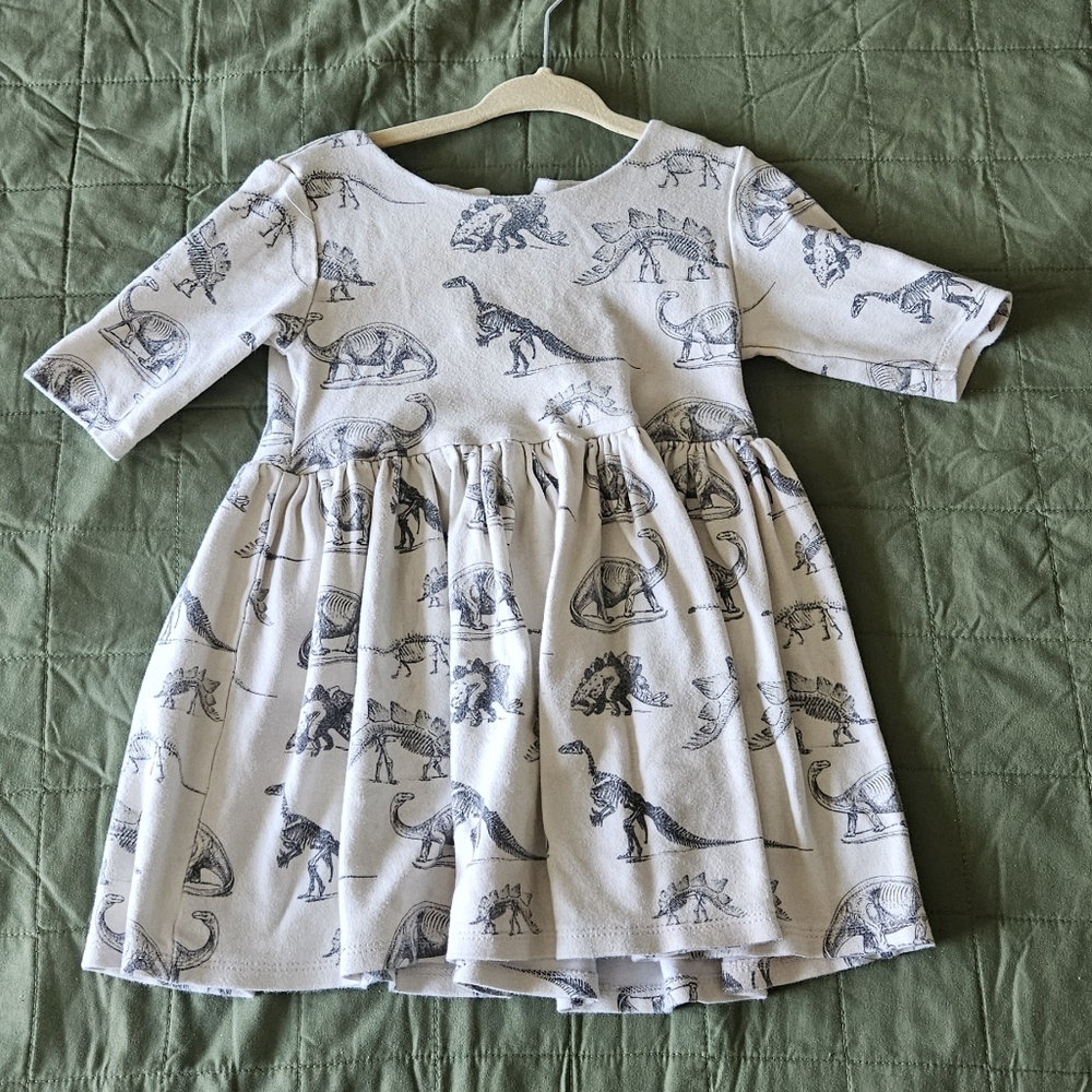 Toddler Girl Dinosaur Dress